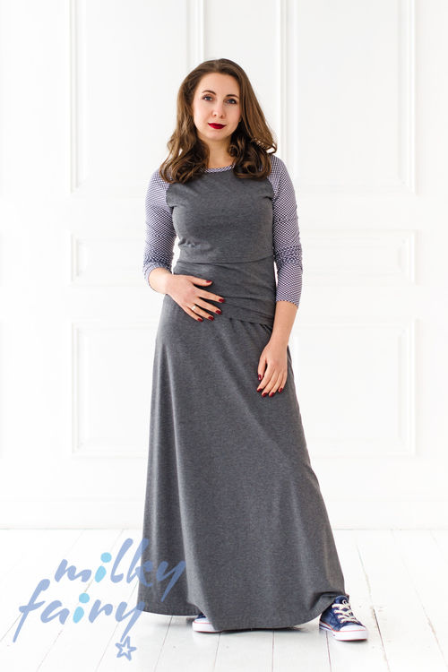 Реглан з довгим рукавом