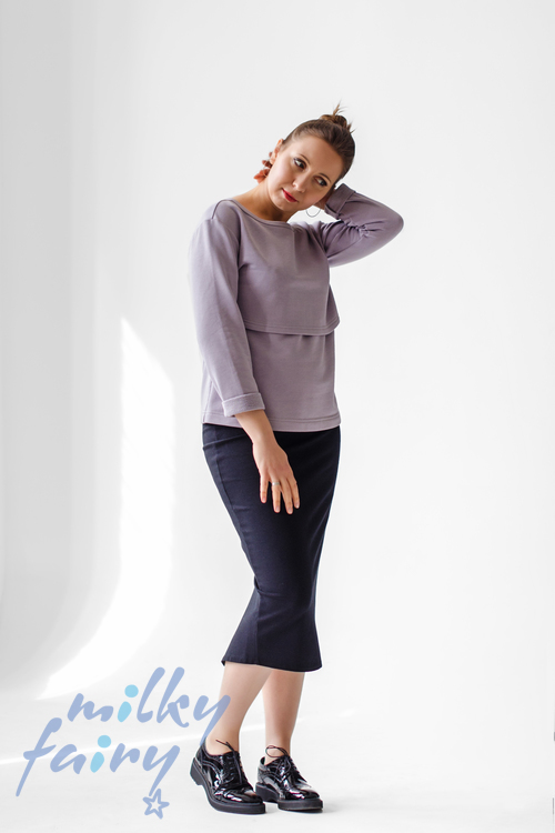 Светшот з довгим рукавом