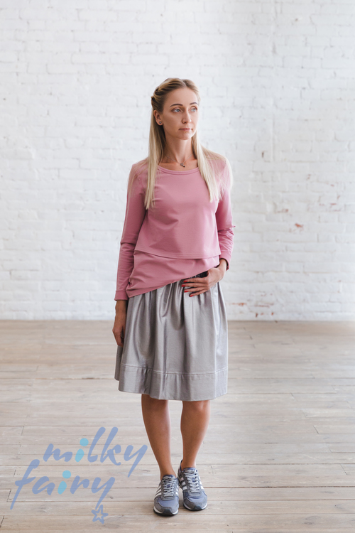 Свитшот с длинным рукавом